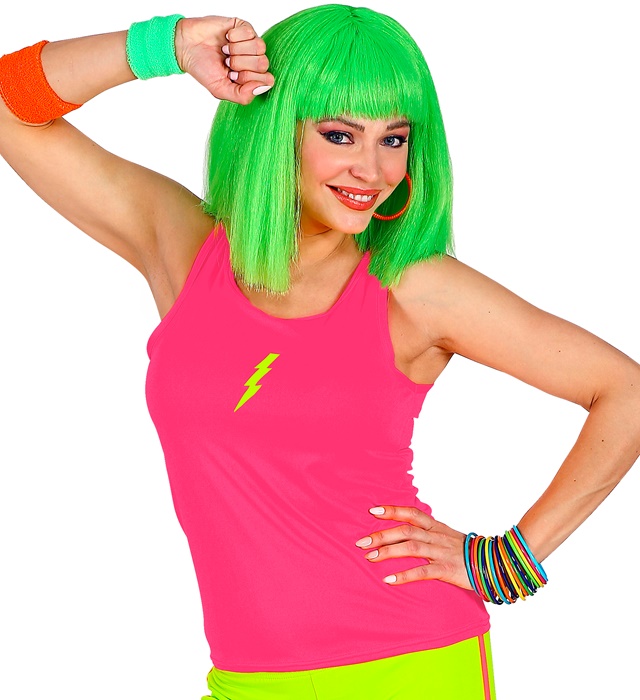 Lyn Tanktop Neonpink | Pink tema Overdel - Beklædning - Temashop