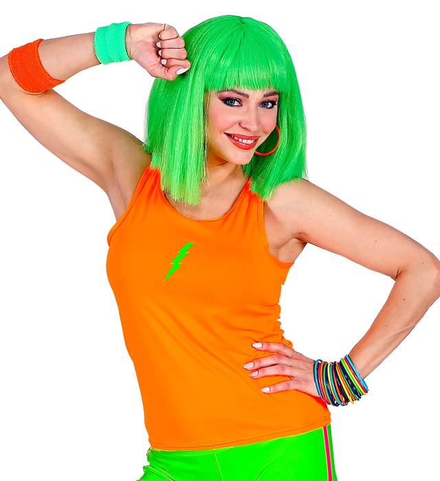 Lyn Tanktop Neonorange | Orange tema Overdel - Beklædning - Temashop