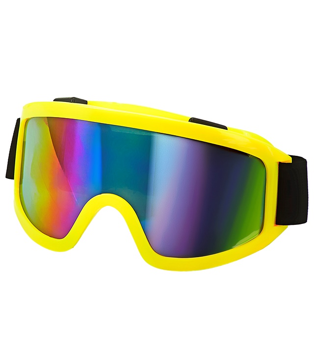 Neon Skibriller Gul | Ski Briller - Hovedtilbehør - Temashop