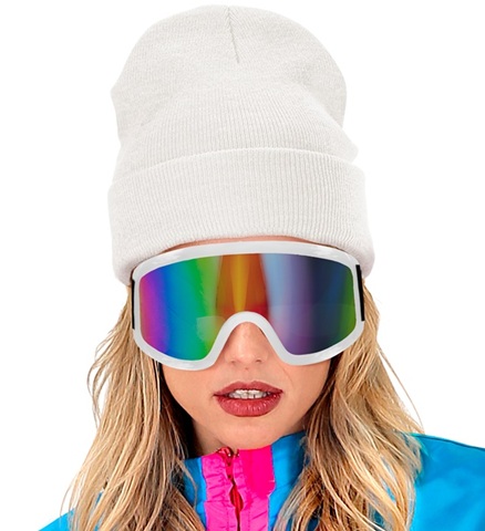 Afterski Skibriller Hvid | Ski Briller - Hovedtilbehør - Temashop