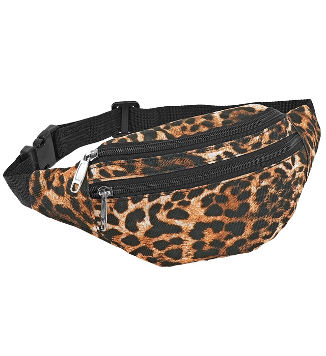 90'er Leopard Bæltetaske | Leopard Taske / Pung - Kropstilbehør - Temashop