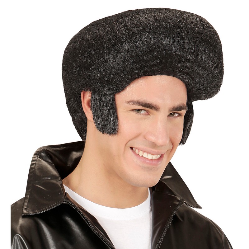50'er Rockabilly Elvis Paryk | 50'erne Rock n' Roll Paryk - Hovedtilbehør - Temashop