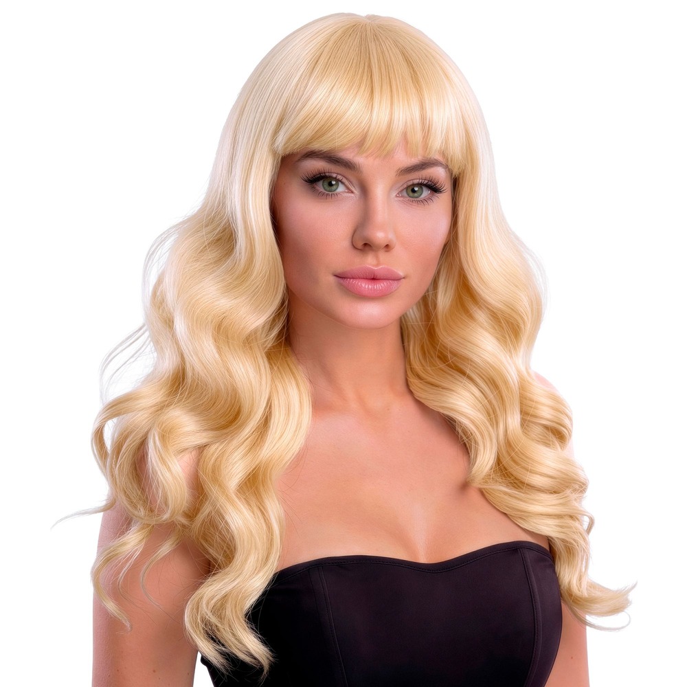 Bella Paryk Blond | Paryk - Hovedtilbehør - Temashop