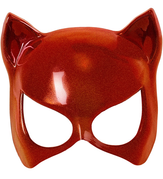 Kat Maske Rød