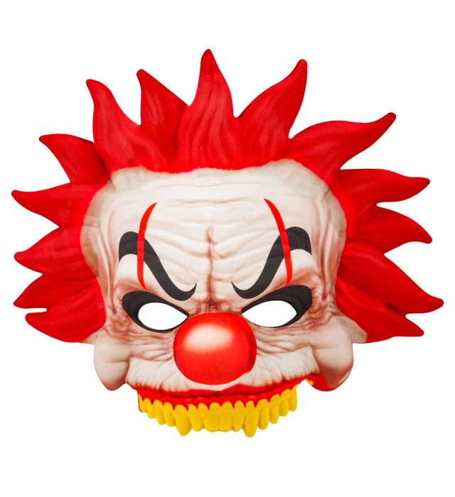 Dræberklovn Maske Rød