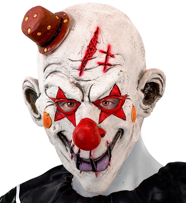 Blodig Horror Klovn Maske