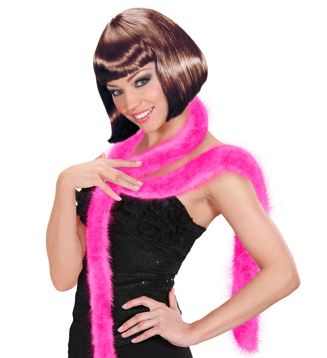Marabou Fjerboa Lyserød (2 m) | Pink tema Boa / Sjal - Beklædning - Temashop