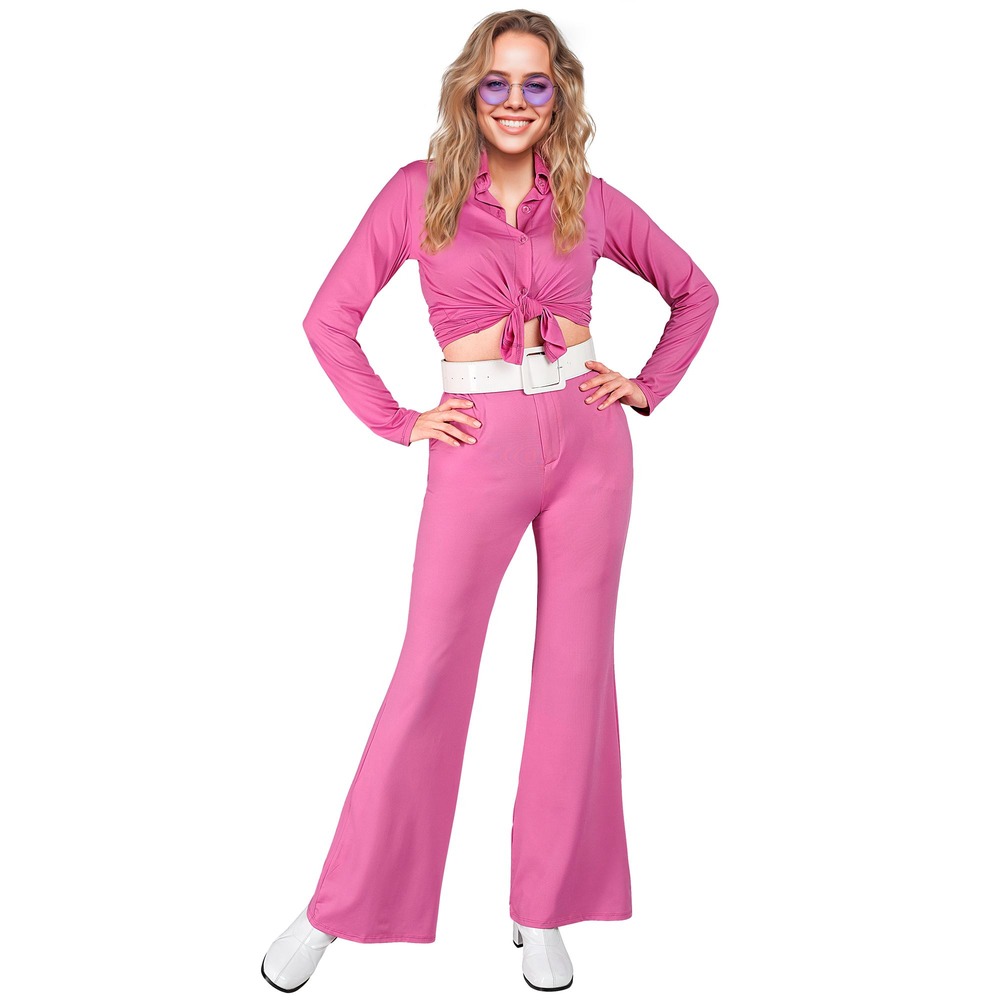 70'er Disco Bukser Lilla | 70'erne Disco Bukser / Skørt / Shorts - Beklædning - Temashop