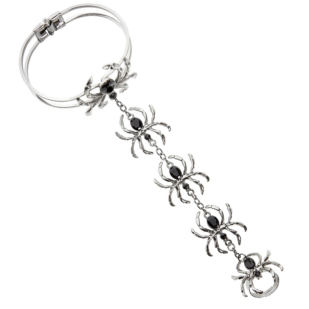 Edderkop Armbånd Med Ring | Edderkop Armbånd - Beklædning - Temashop