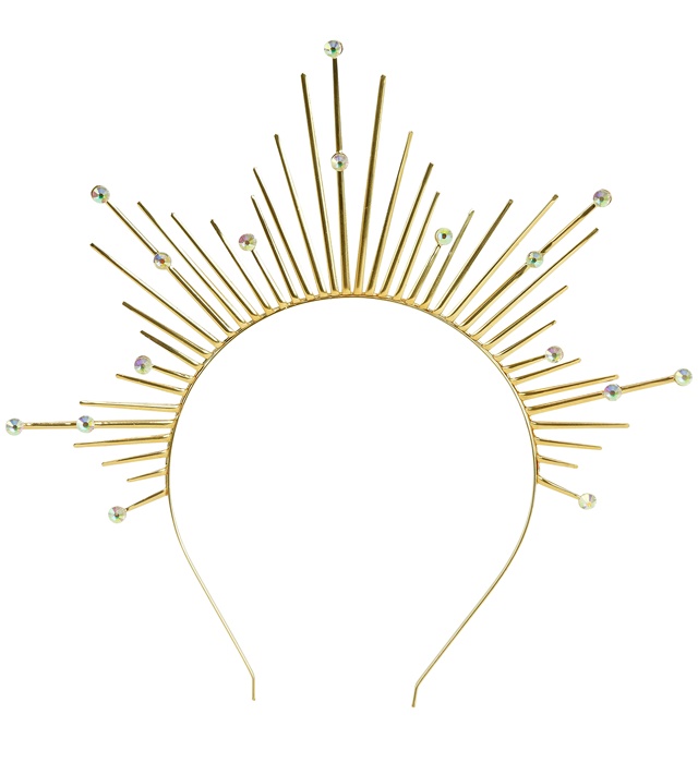 Solstråle Halo Hårbøjle Guld | Engle Hårbøjle / Pandebånd / Hårbånd - Hovedtilbehør - Temashop