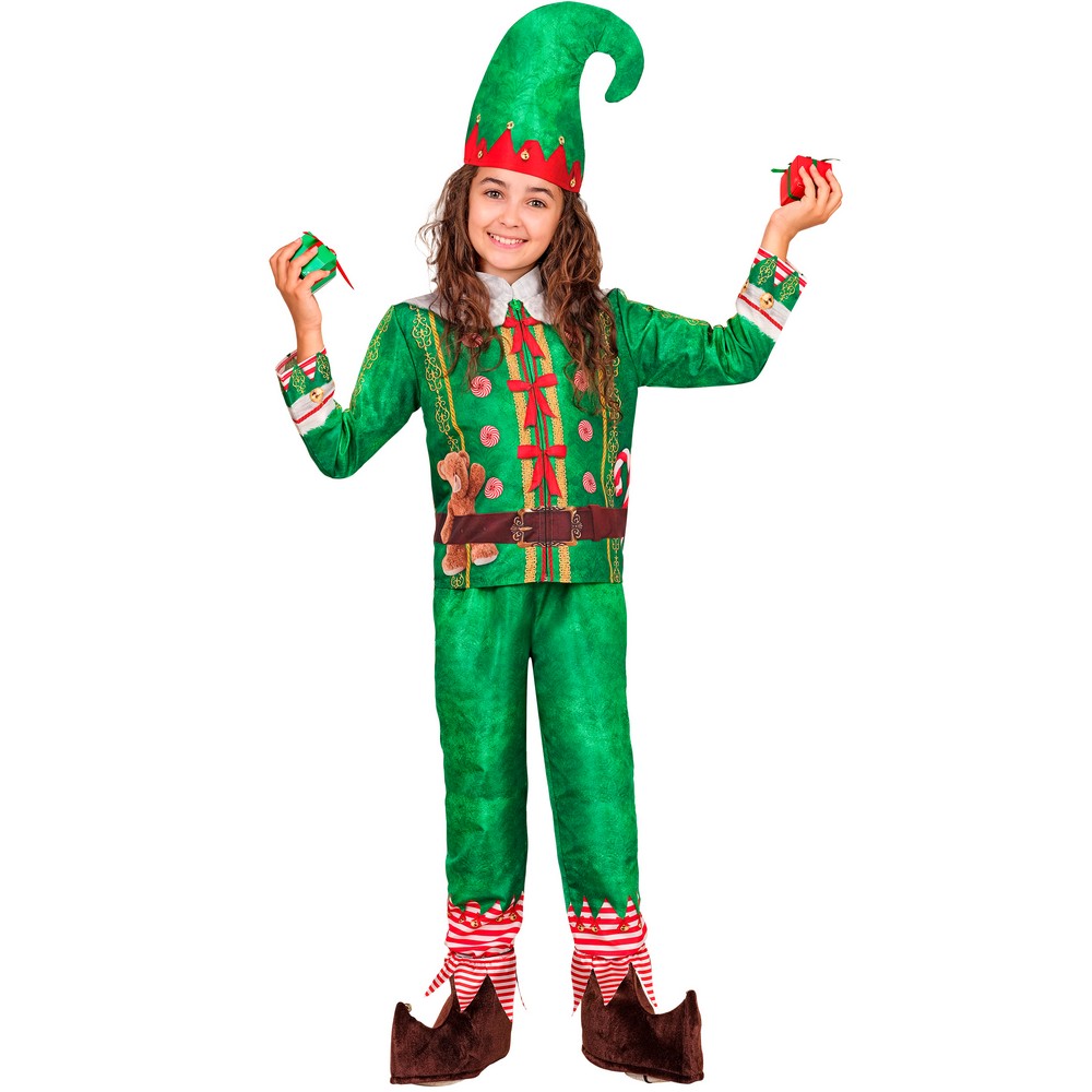 Julealf Børnekostume Grøn