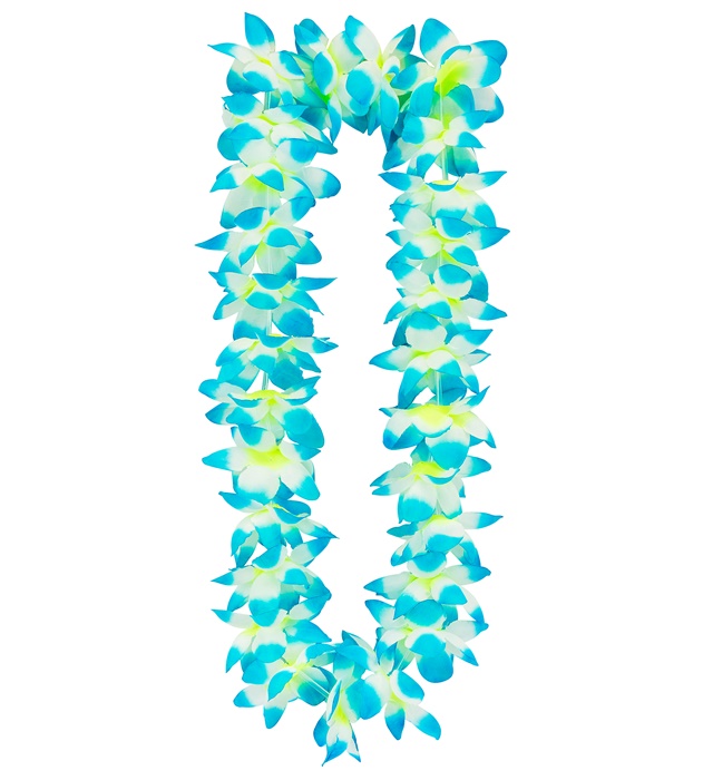 Hawaiikrans Turkis | Hawaii Halskæder - Smykker - Temashop