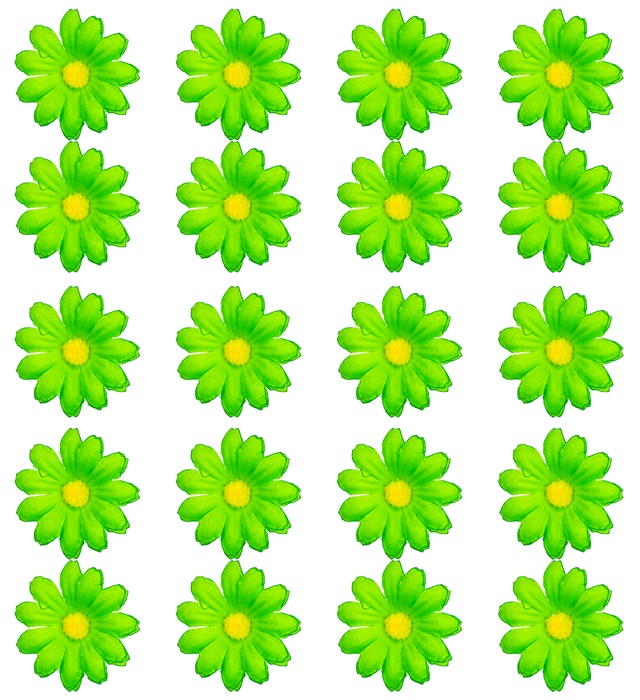 Kunstige Blomster Grøn - 20 stk | Blomst Kunstige blomster - Temashop