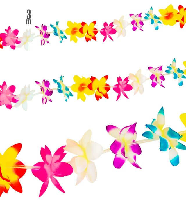 Hawaii Blomsterguirlande Multi