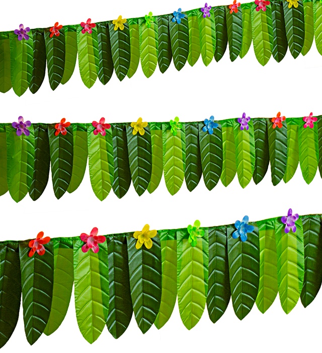 Tropisk Bordskørt Grøn