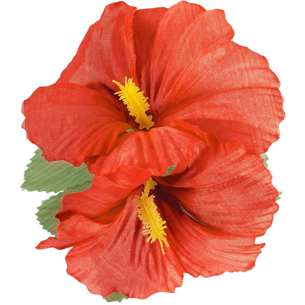 Hawaiiblomst Hårclips Rød | Hawaii Hårclips - Hovedtilbehør - Temashop