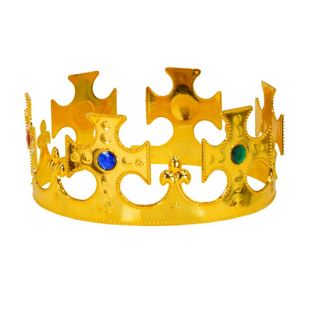 Kongekrone Guld | Konge Tiara - Smykker - Temashop