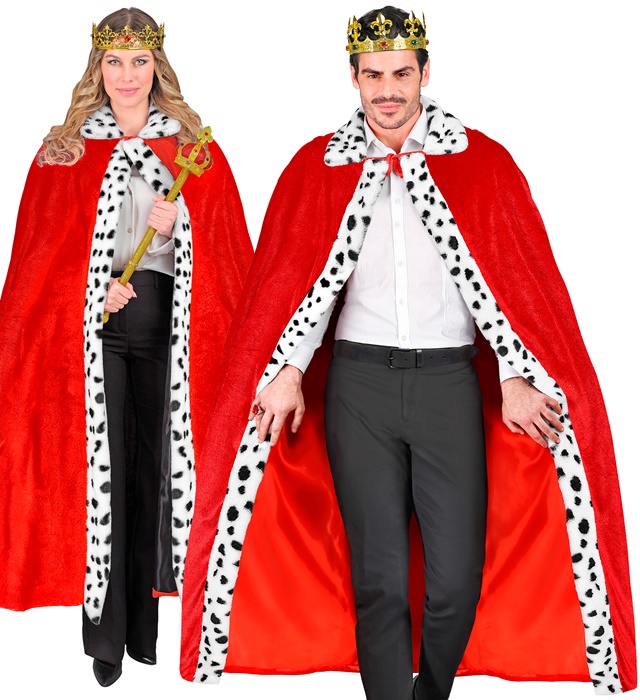 Kongekappe Rød (140 cm) | Konge Kappe - Beklædning - Temashop