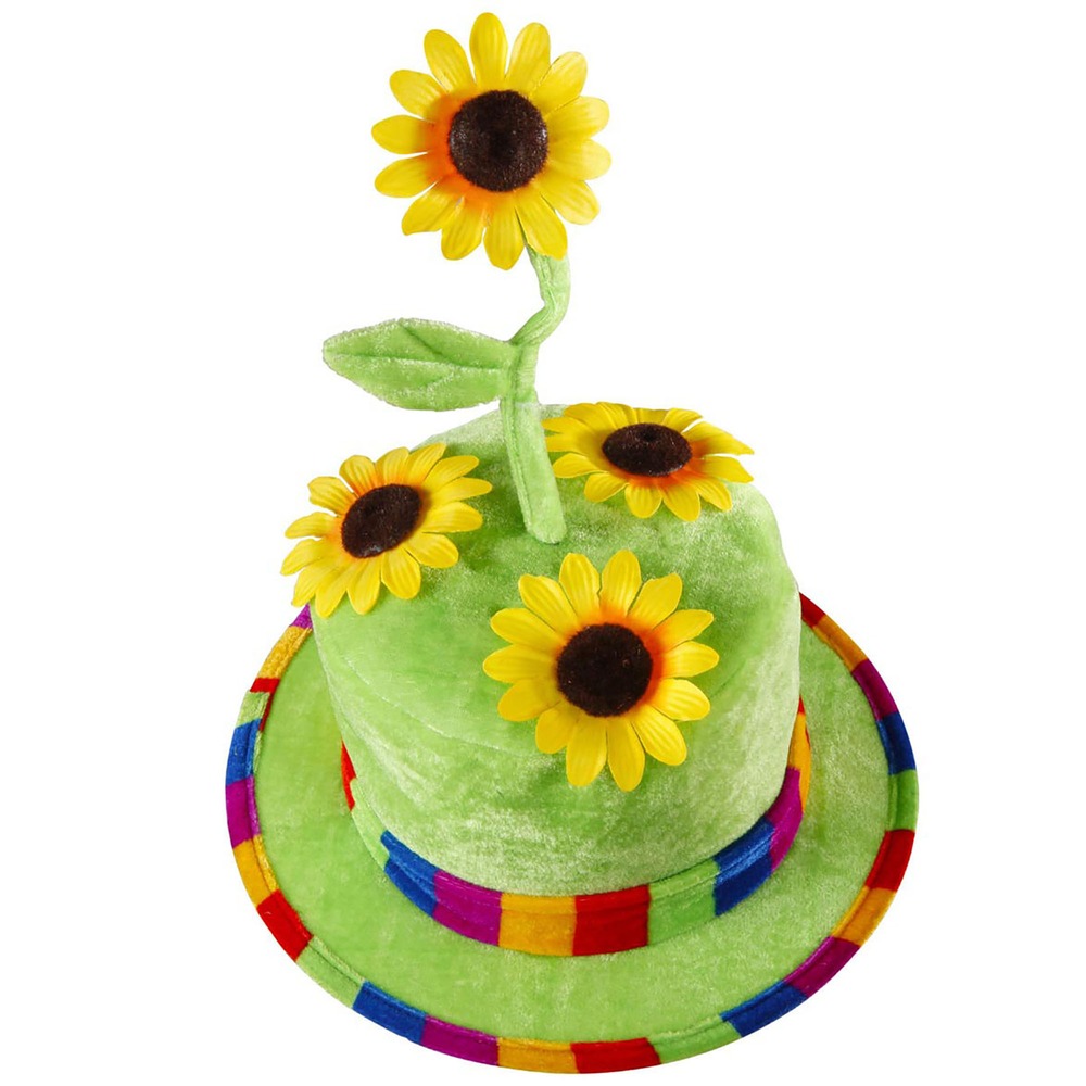 Solsikke Hat (60 cm) | Blomst Hat / Hue / Hjelm - Hovedtilbehør - Temashop