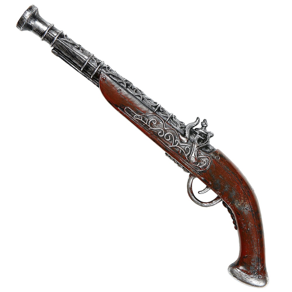 Antik Piratpistol (42 cm) | Pirat Våben - Kropstilbehør - Temashop