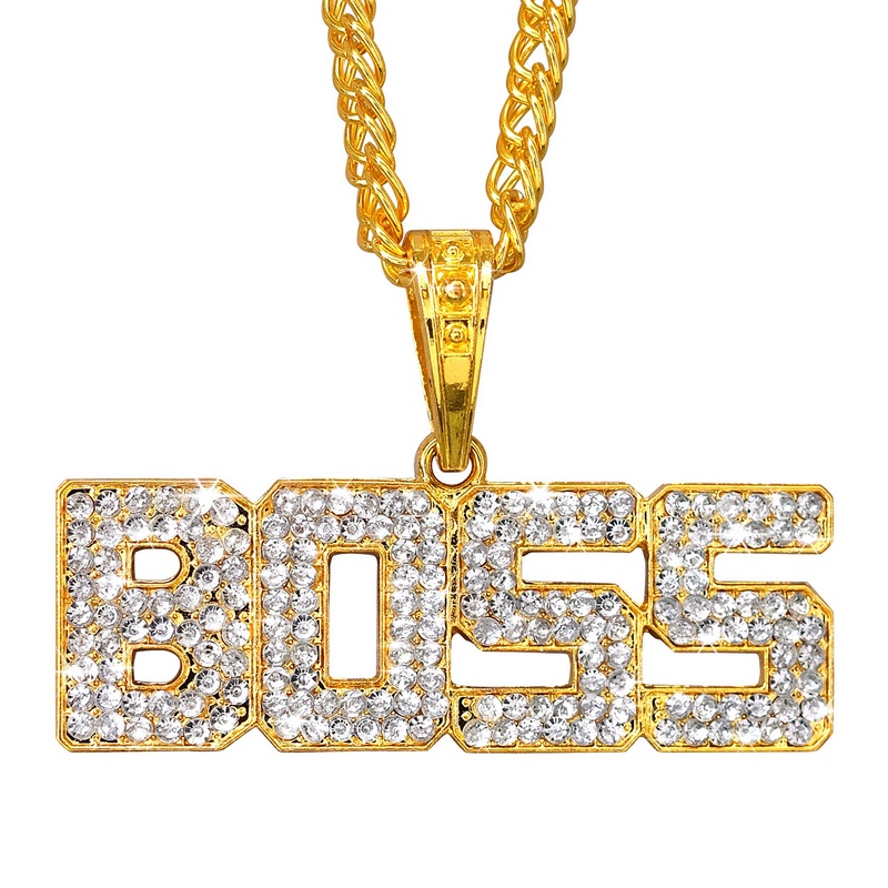 Boss Glimmer Halskæde (65 cm) | Pimp Halskæder - Smykker - Temashop