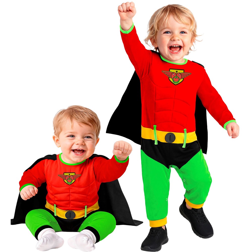 Super Baby Babykostume | Superhelt Diverse udklædning til børn - Temashop