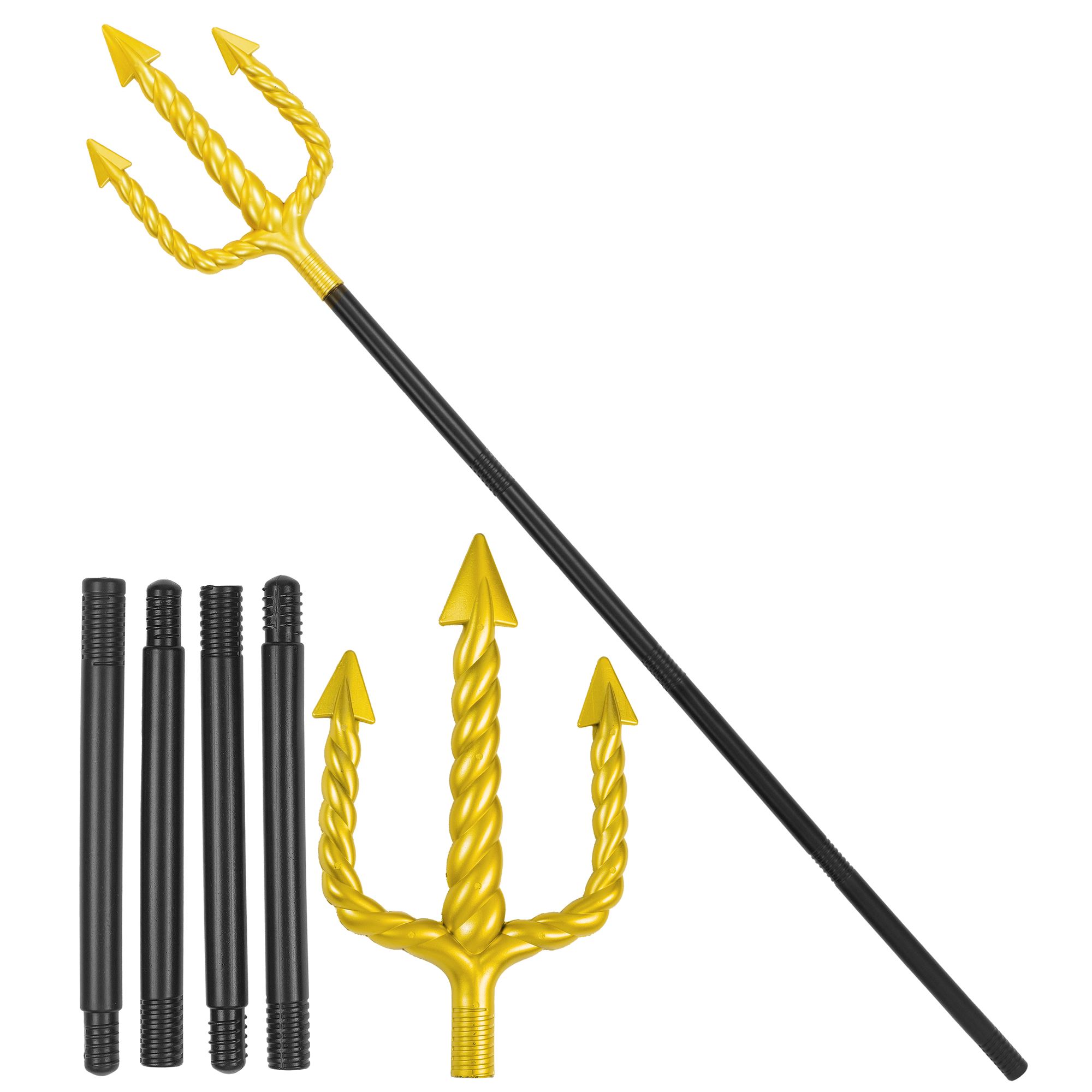 Trefork Guld | Aquaman Våben - Kropstilbehør - Temashop