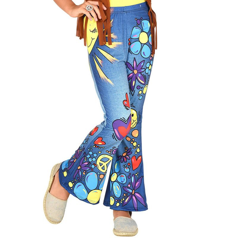 Hippie Jeans Børneleggings | 60'erne Hippie Strømper / Strømpebukser / Knæstrømper - Beklædning - Temashop
