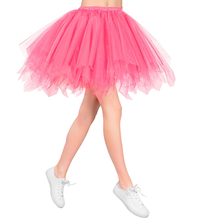 Tutu Skørt Neonpink | UV / Neon Bukser / Skørt / Shorts - Beklædning - Temashop