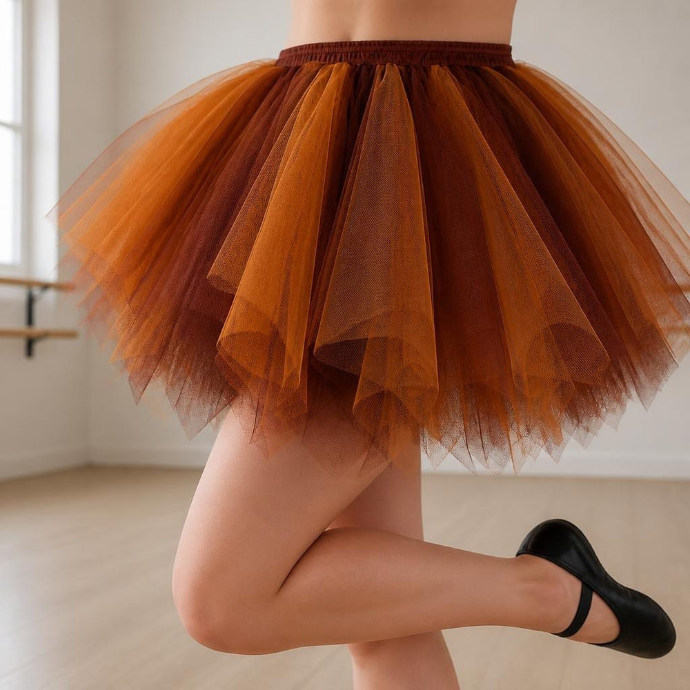 Tutu Skørt Brun | Ballerina Bukser / Skørt / Shorts - Beklædning - Temashop