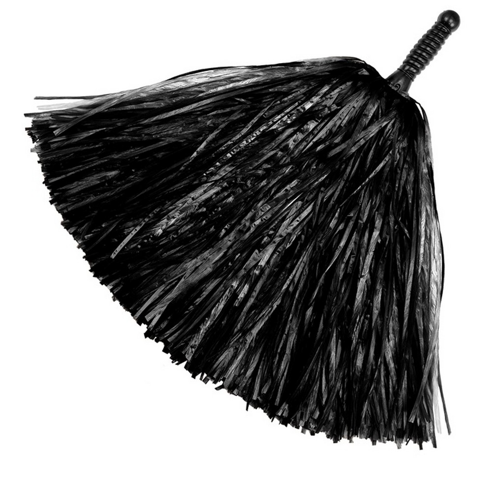 Cheerleader Pom Pom Sort | Cheerleader Pompoms - Kropstilbehør - Temashop