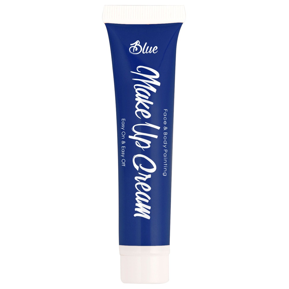 Blå Ansigts- Og Kropsmaling (28 ml) | Blåt tema Sminke / Makeup - Makeup / Negle - Temashop
