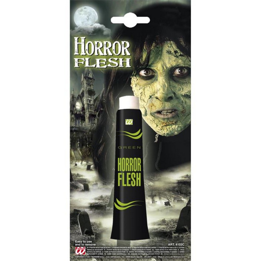 Zombie Hudcreme Grøn | Exorcismen Sminke / Makeup - Makeup / Negle - Temashop