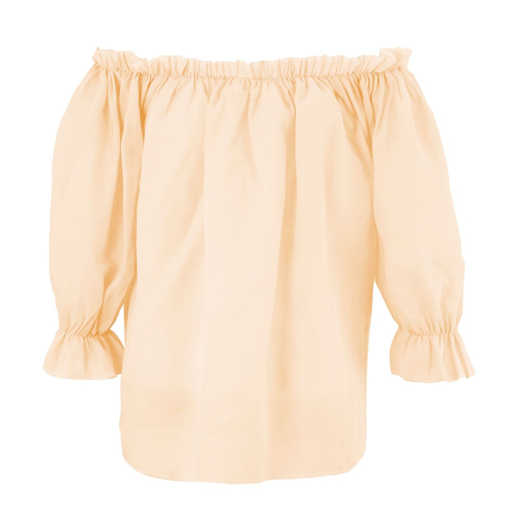 Pirat Bluse Beige | Pirat Overdel - Beklædning - Temashop