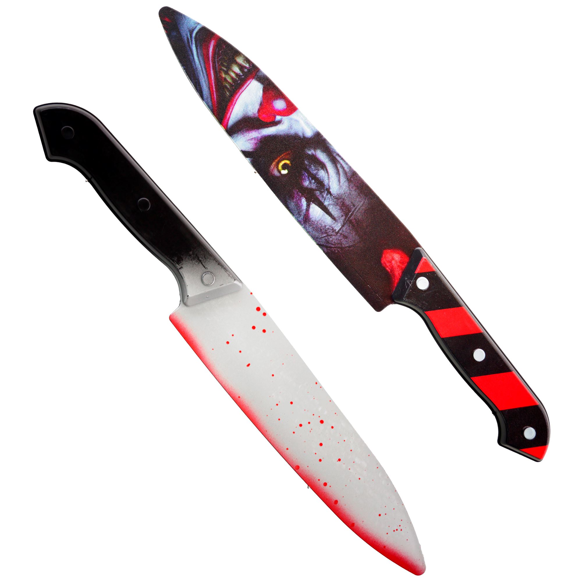 Horror Clown Kniv | Horror Clown Våben - Kropstilbehør - Temashop