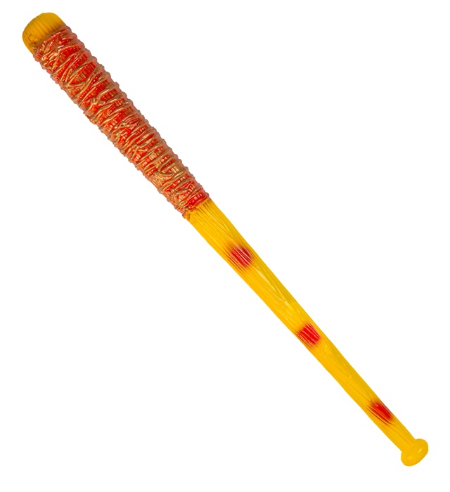 Blodigt Pigtrådsbat (75 cm) | Blodstænk Våben - Kropstilbehør - Temashop