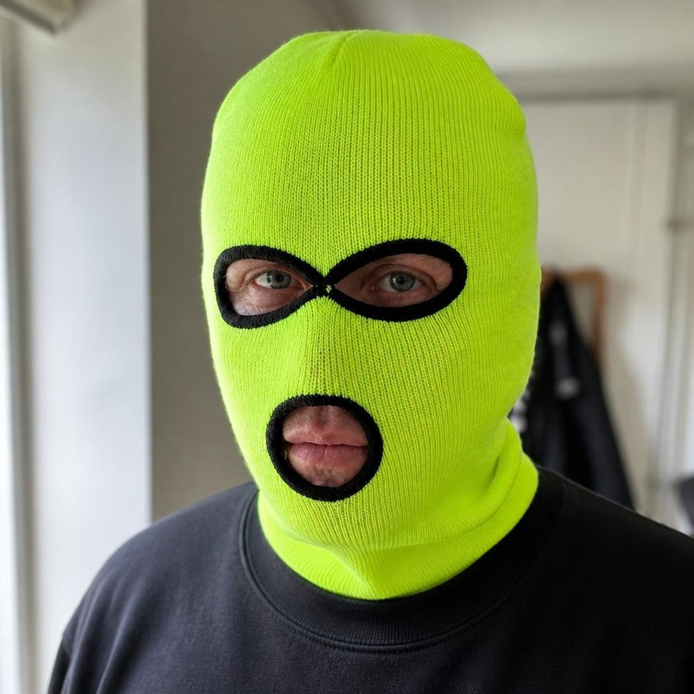 Røver Elefanthue Neongul