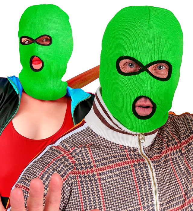 Røver Elefanthue Neongrøn