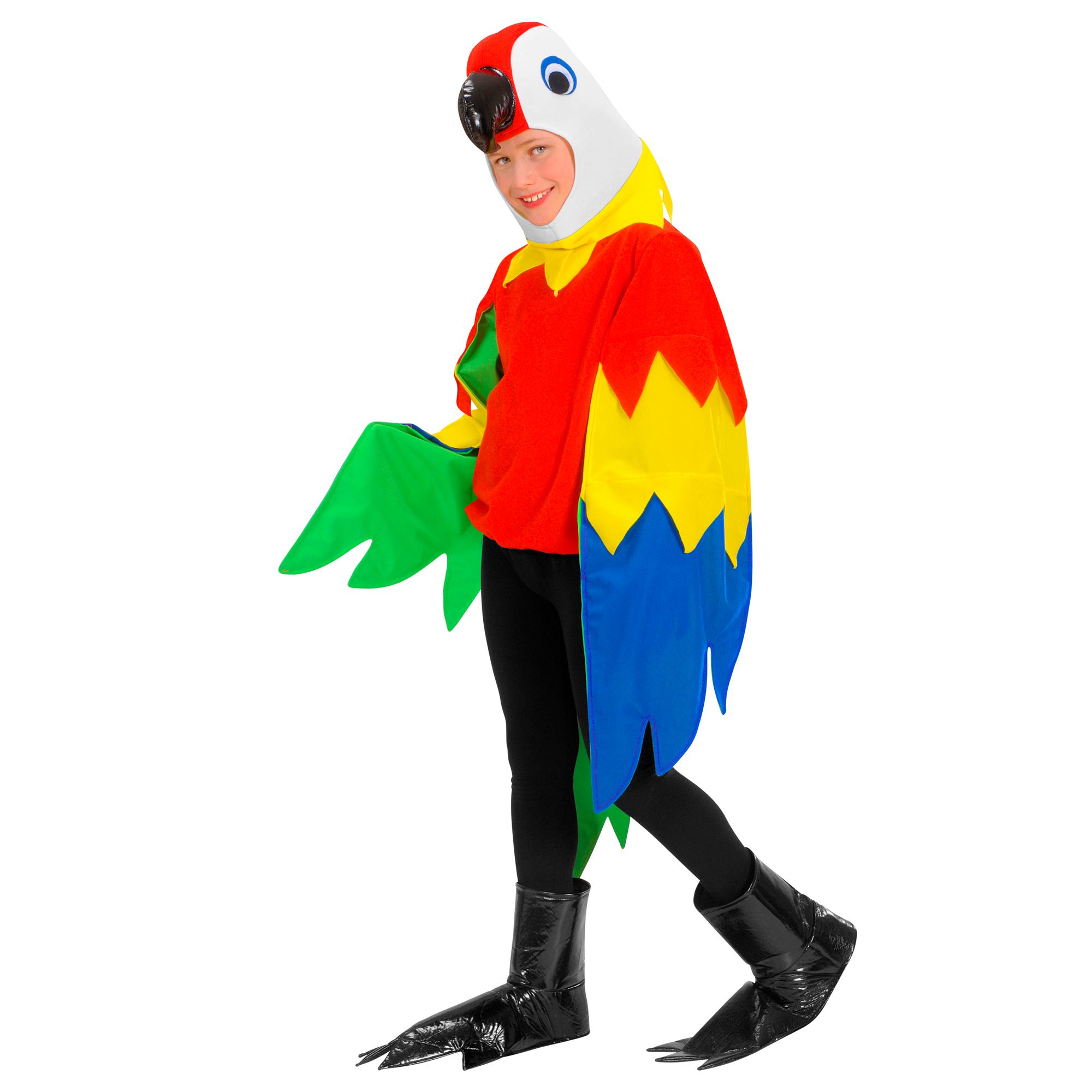 Papegøje Børnekostume