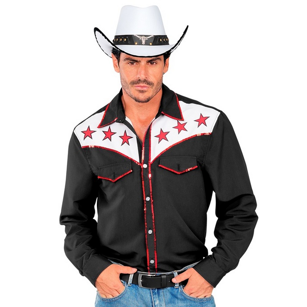 Rodeo Cowboy Skjorte | Det vilde vesten Overdel - Beklædning - Temashop