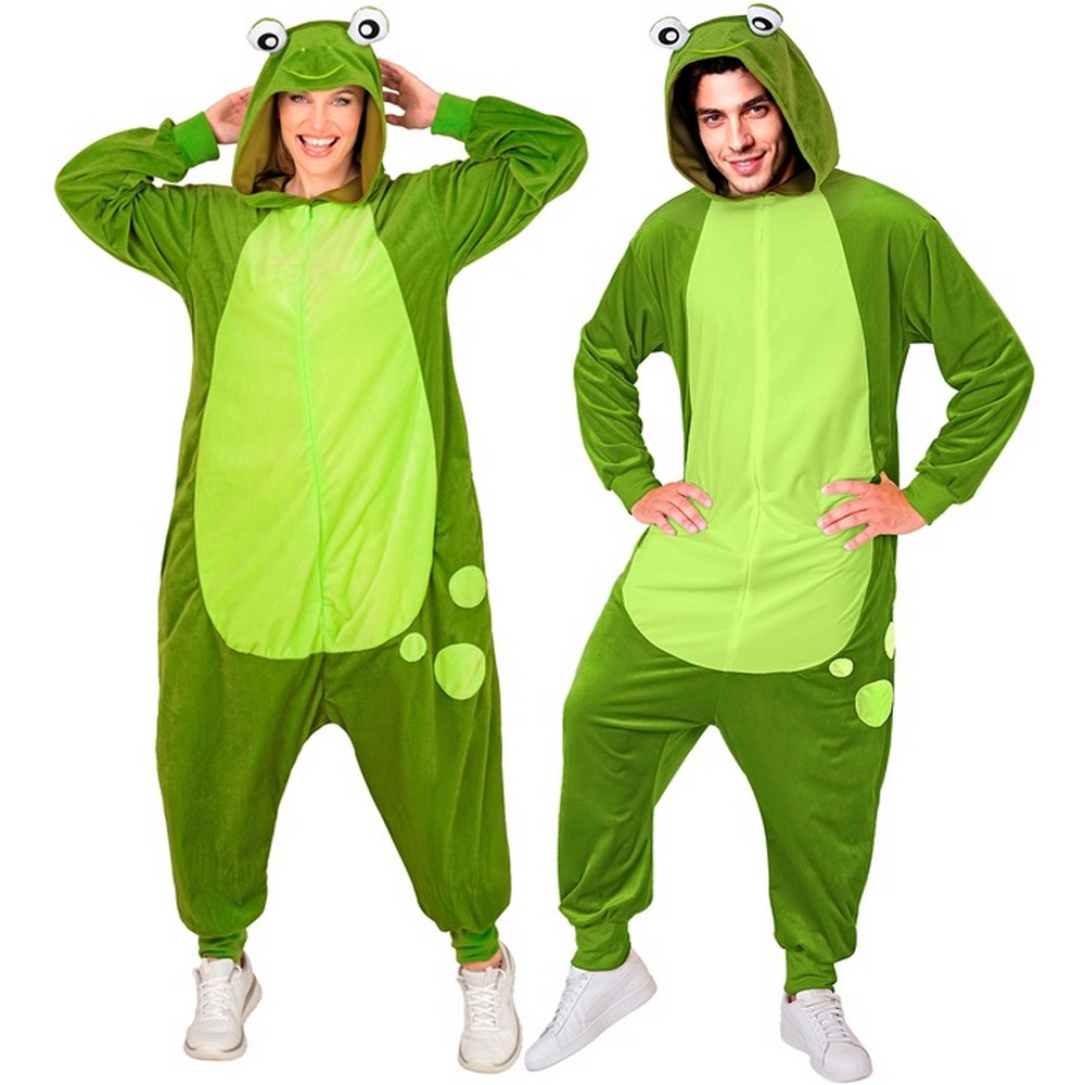 Plys Frø Kostume - Dyr kostume til voksne i størrelserne S-XL | Frø - Temashop