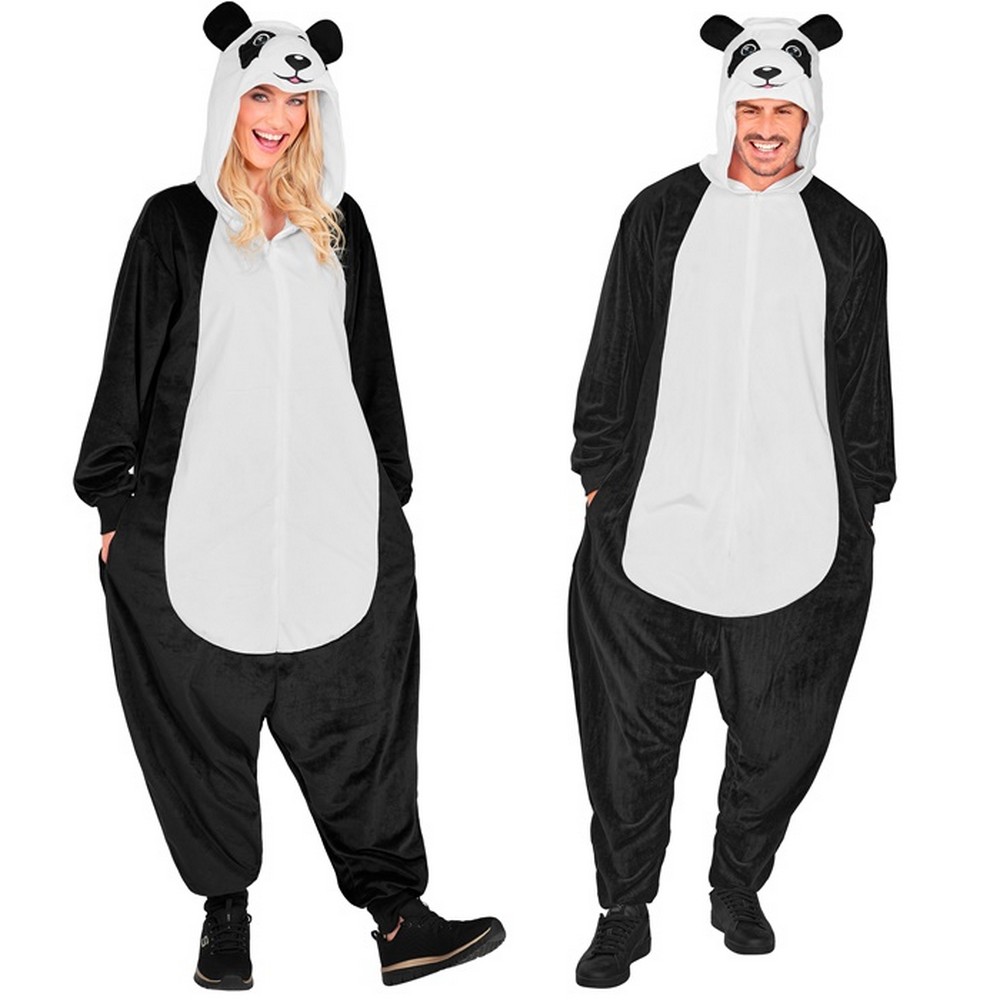 Plys Panda Kostume - Dyr kostume til voksne i størrelserne S-XL | Panda - Temashop