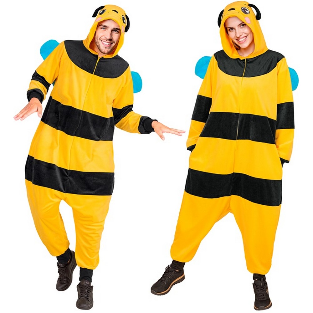 Plys Bi Kostume - Dyr kostume til voksne i størrelserne S-XL | Bi - Temashop