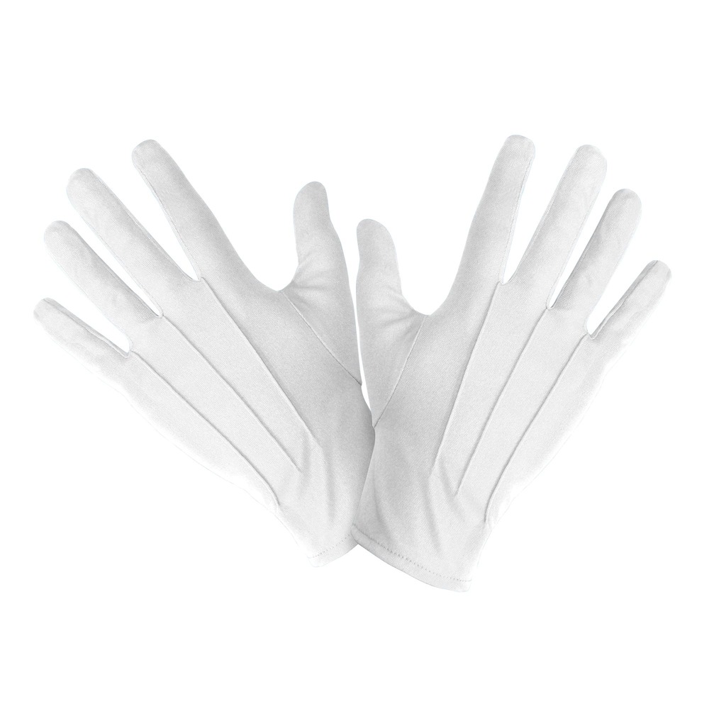 Klassiske Hvide Handsker | Klovn Handsker - Beklædning - Temashop