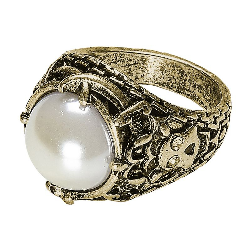 Perlering Guld | Pirat Ringe - Smykker - Temashop