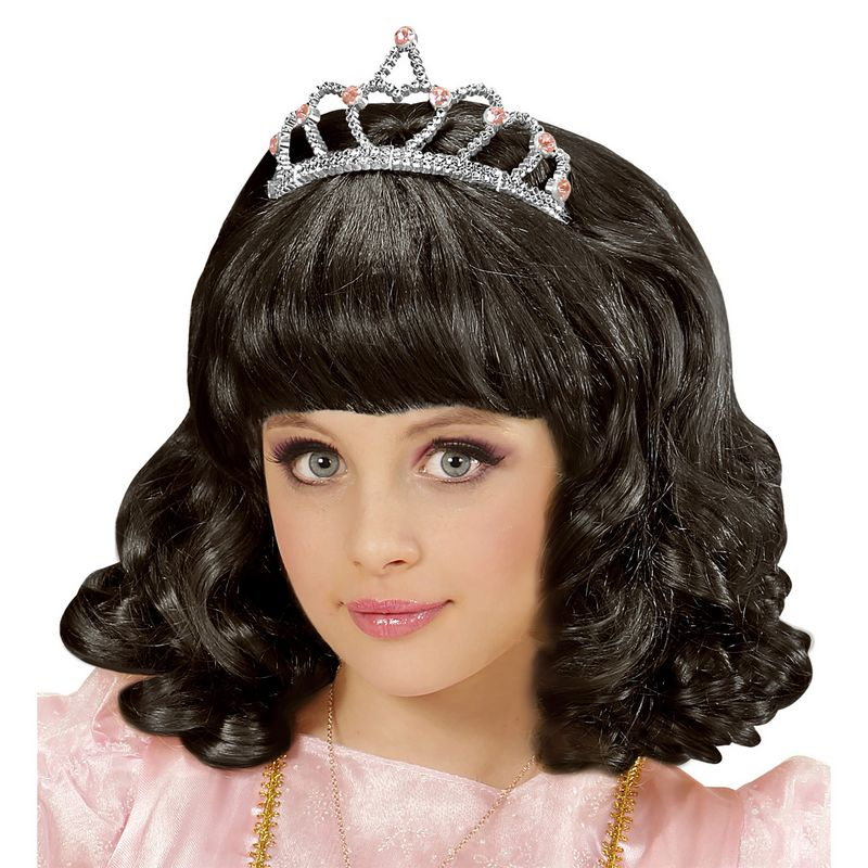 Prinsesse Børneparyk & Tiara | Prinsesse Paryk - Hovedtilbehør - Temashop