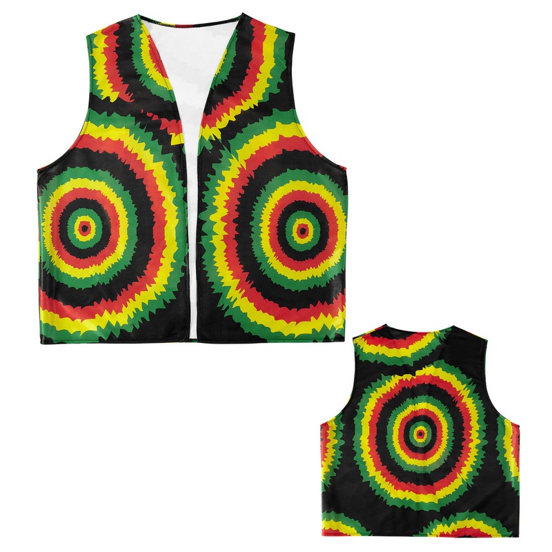Rasta Vest | Jamaica Overdel - Beklædning - Temashop