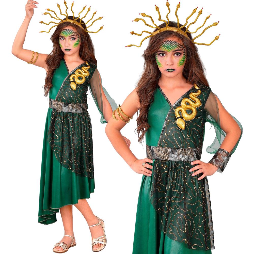 Medusa Børnekostume | Ancient Greece udklædning til børn - Temashop