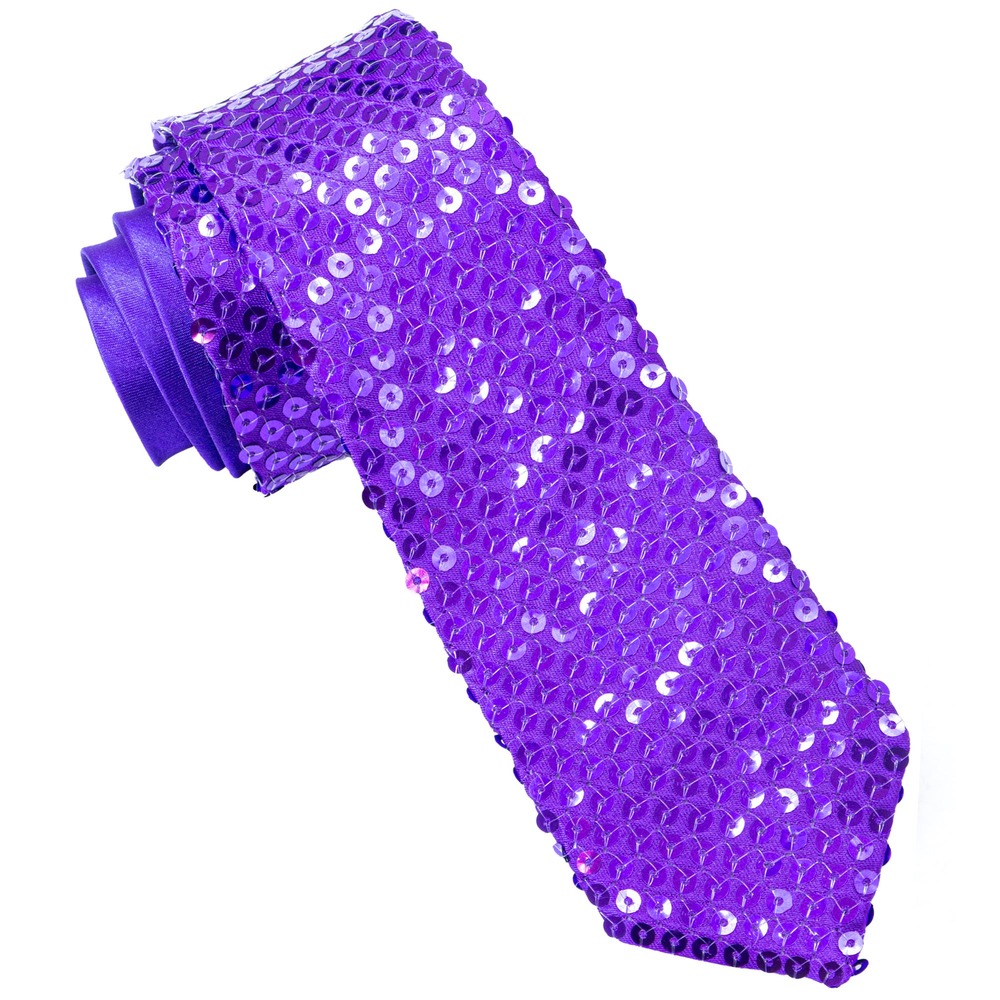 Pailletslips Lilla | 70'erne Disco Slips - Beklædning - Temashop