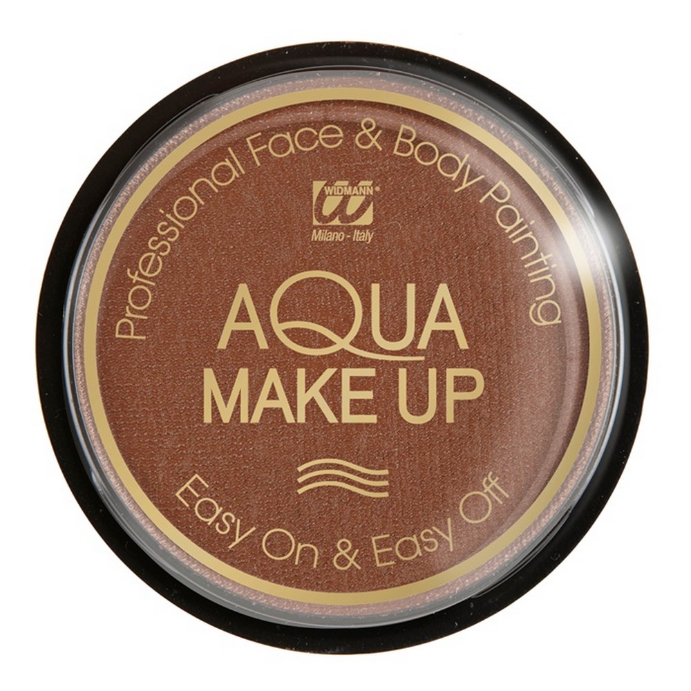 Aqua Makeup Brun (10 ml) | Brun Tema Sminke / Makeup - Makeup / Negle - Temashop